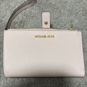 Michael Kors Pink Wristlet Wallet
